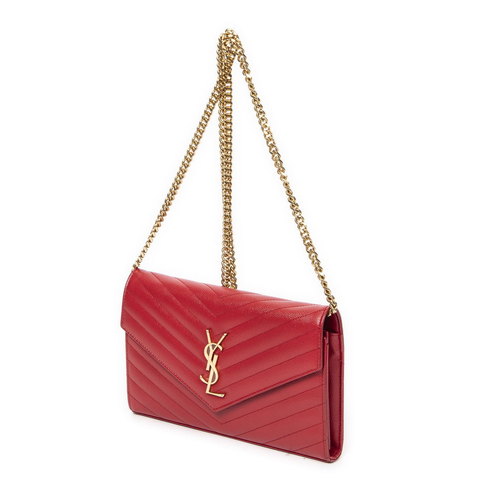 Saint Laurent Classic Cassandre Chain Wallet - Picture 2 of 10